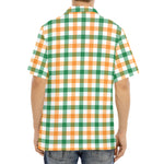 Irish Plaid St. Patrick's Day Print Aloha Shirt