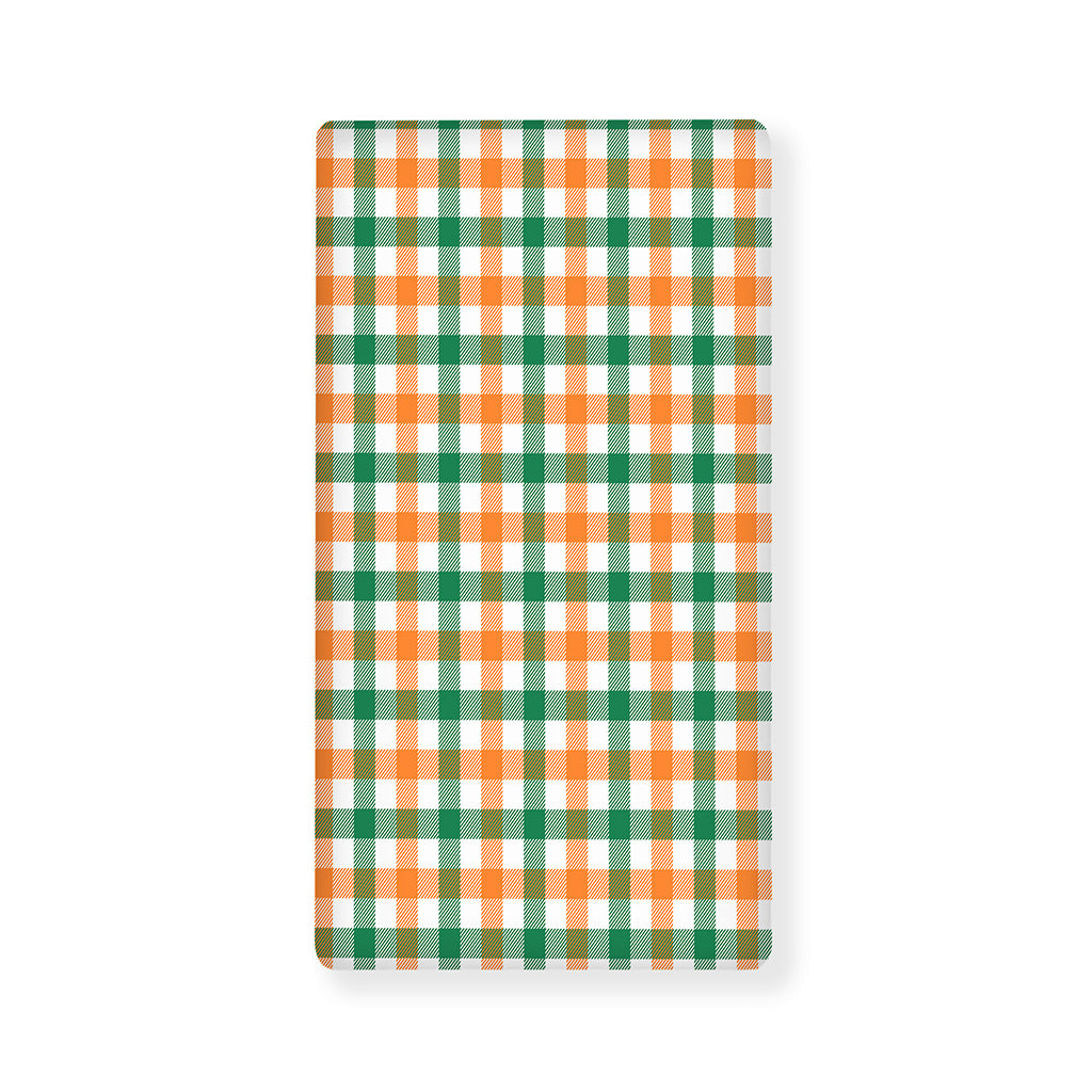 Irish Plaid St. Patrick's Day Print Baby Crib Sheet