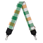 Irish Plaid St. Patrick's Day Print Bag Strap