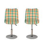 Irish Plaid St. Patrick's Day Print Bar Stool Covers