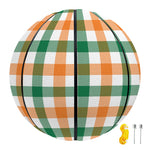 Irish Plaid St. Patrick's Day Print Basketball