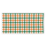 Irish Plaid St. Patrick's Day Print Beach Towel