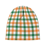 Irish Plaid St. Patrick's Day Print Beanie