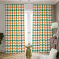 Irish Plaid St. Patrick's Day Print Dimout Pencil Pleat Curtains
