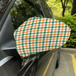 Irish Plaid St. Patrick's Day Print Car Side Mirror Covers