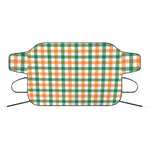 Irish Plaid St. Patrick's Day Print Car Windshield Snow Cover