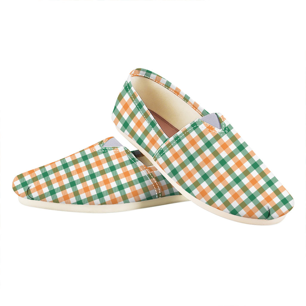 Irish Plaid St. Patrick's Day Print Casual Shoes