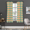 Irish Plaid St. Patrick's Day Print Grommet Curtain Panels