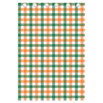Irish Plaid St. Patrick's Day Print Curtain