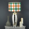 Irish Plaid St. Patrick's Day Print Drum Lamp Shade