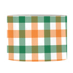 Irish Plaid St. Patrick's Day Print Drum Lamp Shade