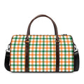 Irish Plaid St. Patrick's Day Print Duffel Bag