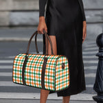 Irish Plaid St. Patrick's Day Print Duffle Bag