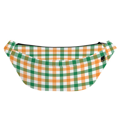 Irish Plaid St. Patrick's Day Print Fanny Pack