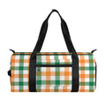 Irish Plaid St. Patrick's Day Print Gym Bag