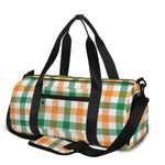 Irish Plaid St. Patrick's Day Print Gym Bag