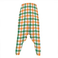Irish Plaid St. Patrick's Day Print Hammer Pants
