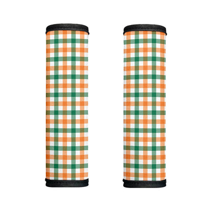 Irish Plaid St. Patrick's Day Print Handle Covers