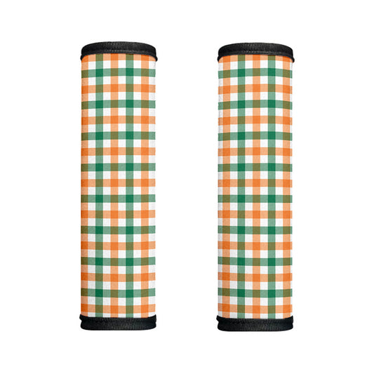 Irish Plaid St. Patrick's Day Print Handle Covers