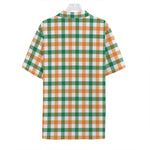 Irish Plaid St. Patrick's Day Print Hawaiian Shirt