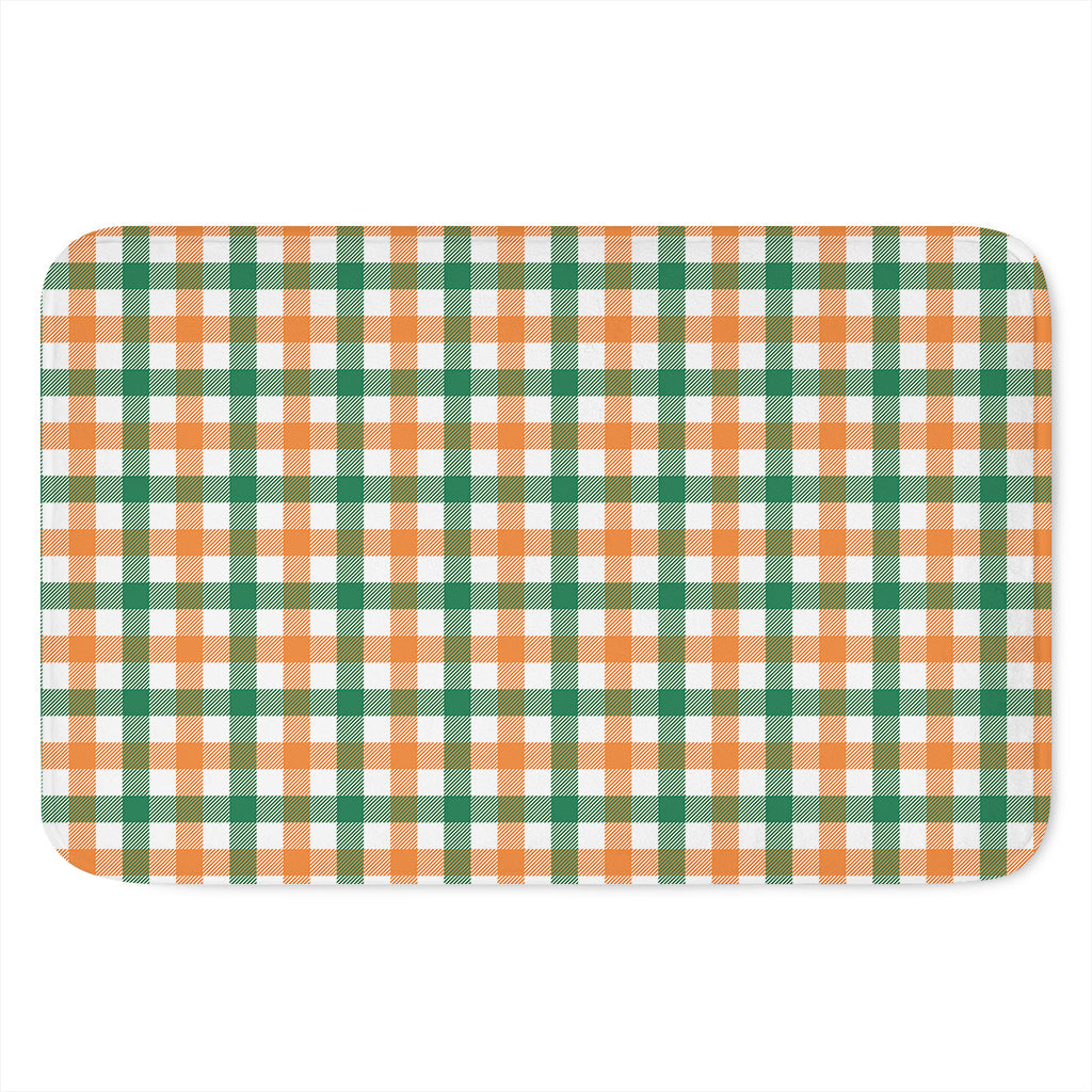 Irish Plaid St. Patrick's Day Print Indoor Door Mat