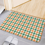 Irish Plaid St. Patrick's Day Print Indoor Door Mat