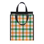 Irish Plaid St. Patrick's Day Print Insulated Lunch Tote