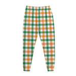 Irish Plaid St. Patrick's Day Print Jogger Pants