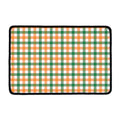 Irish Plaid St. Patrick's Day Print Kitchen Mat
