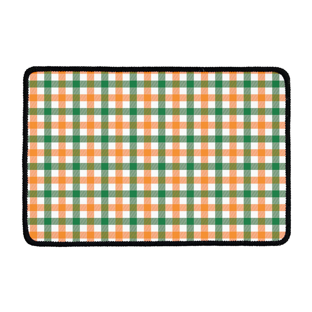 Irish Plaid St. Patrick's Day Print Kitchen Mat