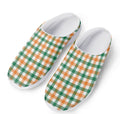 Irish Plaid St. Patrick's Day Print Mesh Casual Shoes