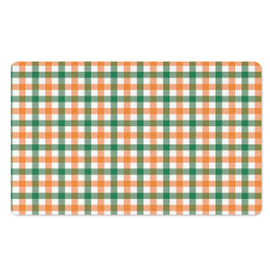 Irish Plaid St. Patrick's Day Print Polyester Doormat