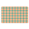 Irish Plaid St. Patrick's Day Print Polyester Doormat