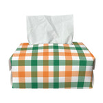 Irish Plaid St. Patrick's Day Print Rectangle Tissue Box Cover