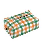 Irish Plaid St. Patrick's Day Print Rectangle Tissue Box Cover