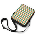 Irish Plaid St. Patrick's Day Print Rectangular Crossbody Bag