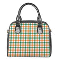 Irish Plaid St. Patrick's Day Print Shoulder Handbag