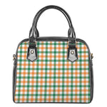 Irish Plaid St. Patrick's Day Print Shoulder Handbag