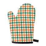 Irish Plaid St. Patrick's Day Print Single Oven Mitt