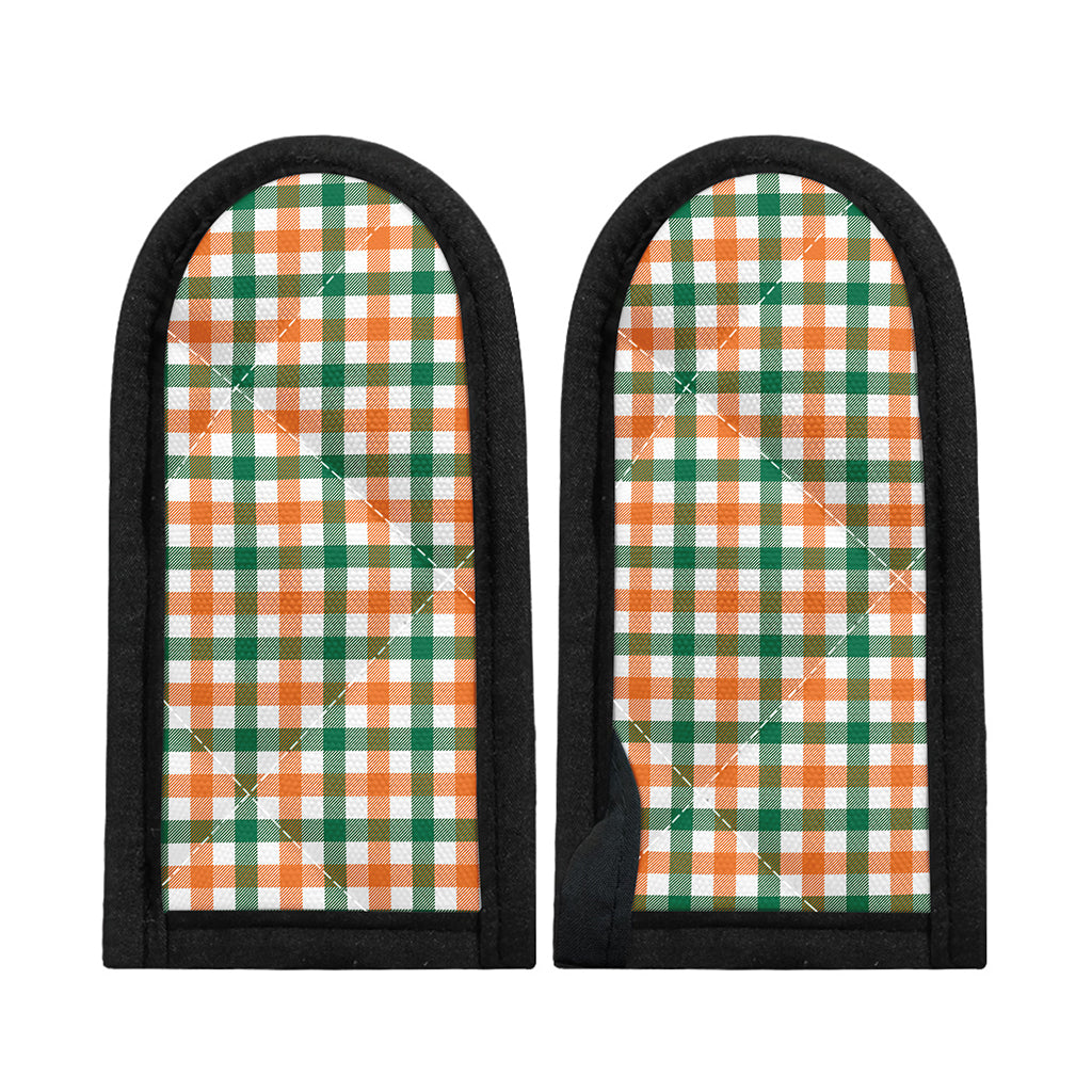 Irish Plaid St. Patrick's Day Print Skillet Handle Cover