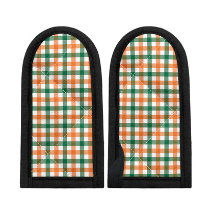 Irish Plaid St. Patrick's Day Print Skillet Handle Cover