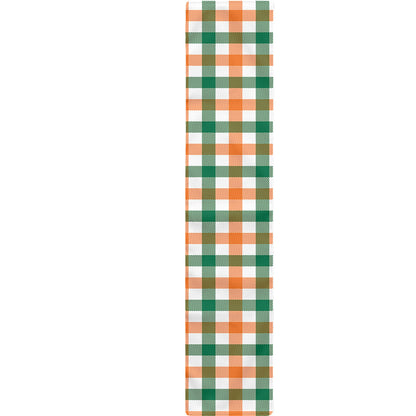 Irish Plaid St. Patrick's Day Print Table Runner