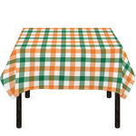 Irish Plaid St. Patrick's Day Print Tablecloth
