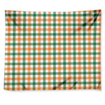 Irish Plaid St. Patrick's Day Print Tapestry