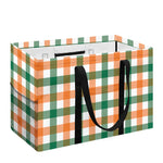 Irish Plaid St. Patrick's Day Print Utility Tote Bag