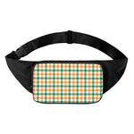 Irish Plaid St. Patrick's Day Print Waist Bag