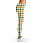 Irish Plaid St. Patrick's Day Print Women's Leggings
