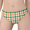 Irish Plaid St. Patrick's Day Print Women's Panties