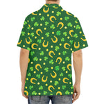 Irish Saint Patrick's Day Pattern Print Aloha Shirt