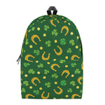 Irish Saint Patrick's Day Pattern Print Backpack